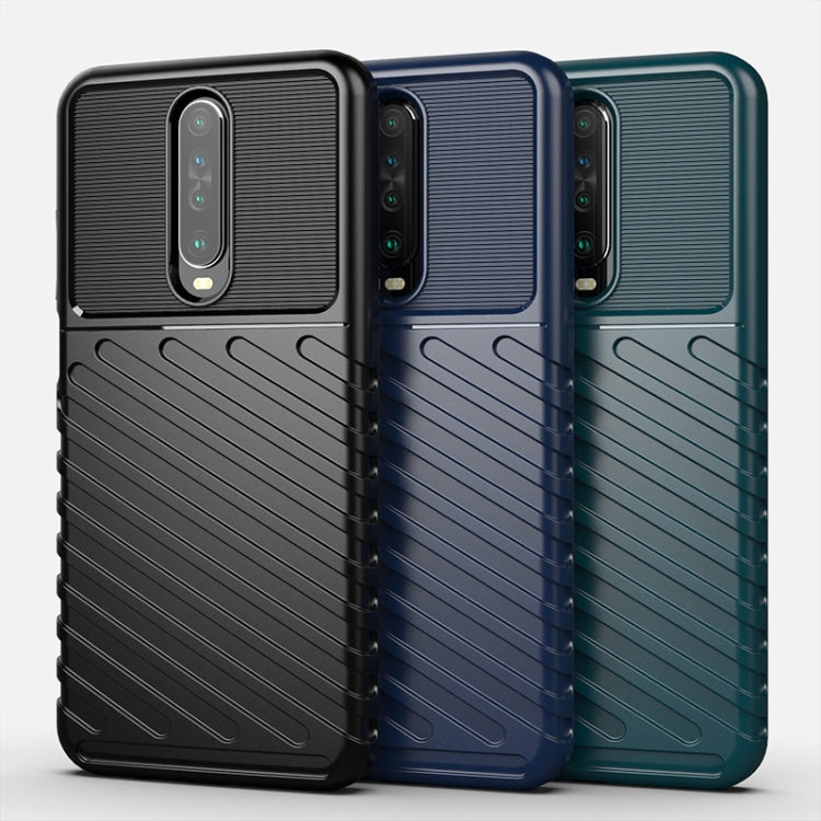 For Xiaomi Redmi K30 / K30i Thunderbolt Shockproof TPU Soft Case(Green)