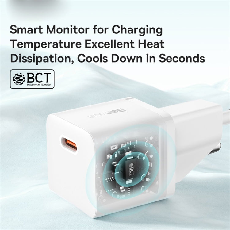 Baseus GaN5 20W USB-C / Type-C GaN Fast Charger, EU Plug