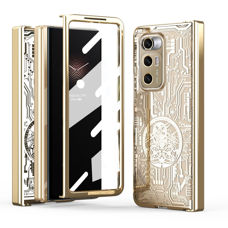 For Xiaomi Mi Mix Fold Mechanical Legend Integrated Electroplating All-inclusive Phone Case