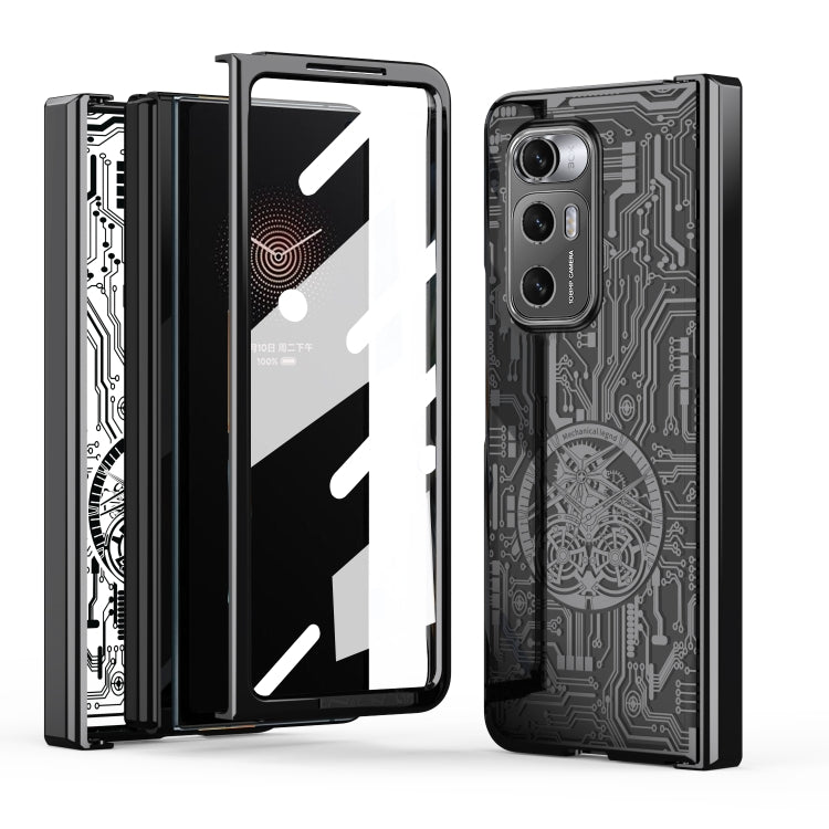 For Xiaomi Mi Mix Fold Mechanical Legend Integrated Electroplating All-inclusive Phone Case
