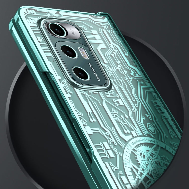 For Xiaomi Mi Mix Fold Mechanical Legend Integrated Electroplating All-inclusive Phone Case