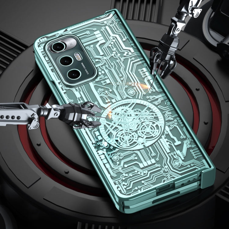 For Xiaomi Mi Mix Fold Mechanical Legend Integrated Electroplating All-inclusive Phone Case