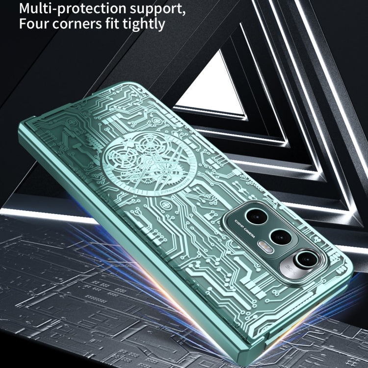 For Xiaomi Mi Mix Fold Mechanical Legend Integrated Electroplating All-inclusive Phone Case