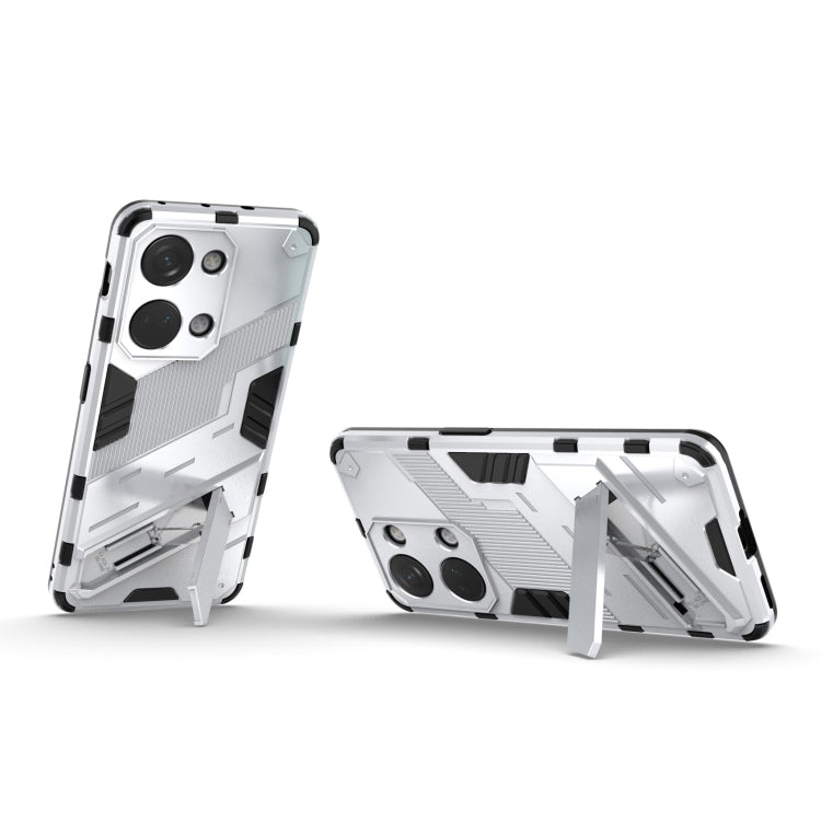 For OnePlus Ace 2V Punk Armor 2 in 1 PC + TPU Phone Case with Holder