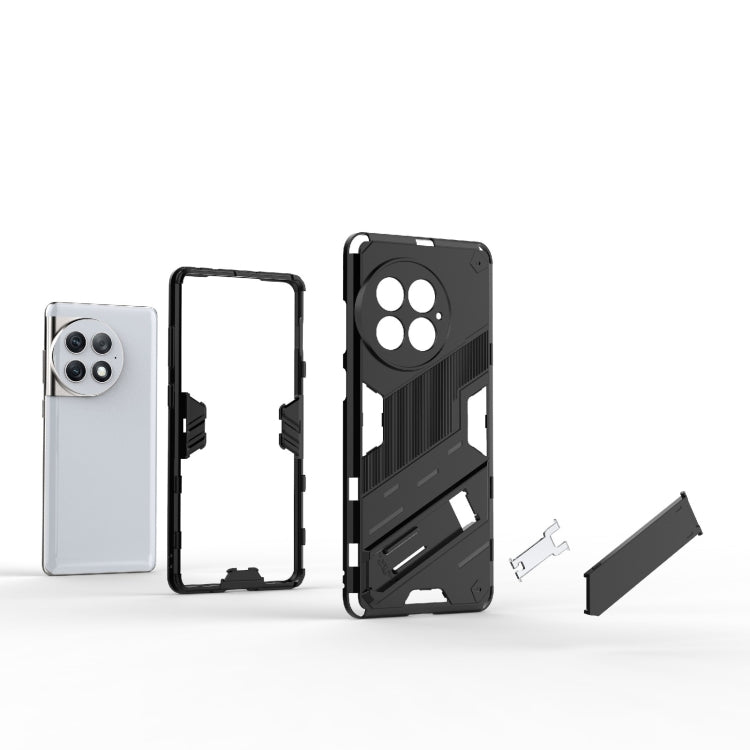 For OnePlus Ace 2 Pro Punk Armor 2 in 1 PC + TPU Phone Case with Holder