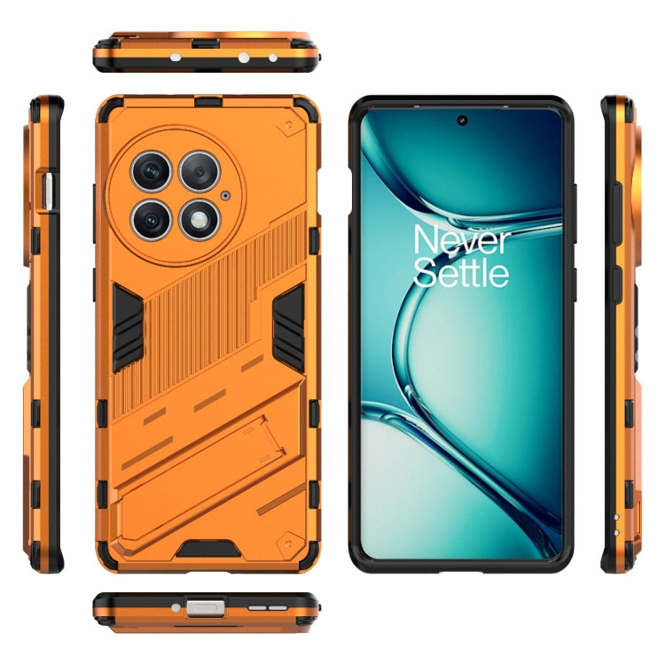 For OnePlus Ace 2 Pro Punk Armor 2 in 1 PC + TPU Phone Case with Holder