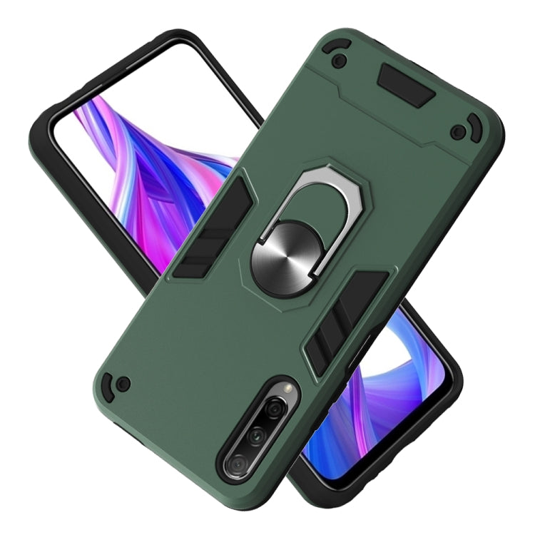 For Huawei Y9s / Honor 9X 2 in 1 Armour Series PC + TPU Protective Case with Ring Holder