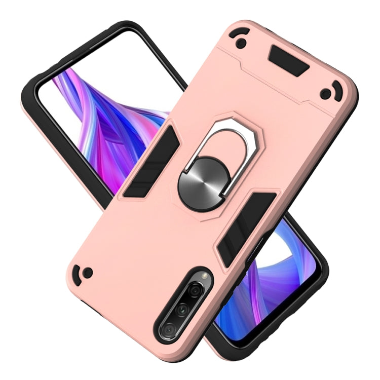For Huawei Y9s / Honor 9X 2 in 1 Armour Series PC + TPU Protective Case with Ring Holder