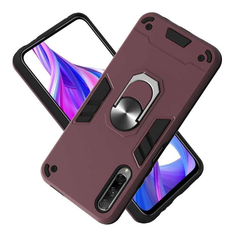 For Huawei Y9s / Honor 9X 2 in 1 Armour Series PC + TPU Protective Case with Ring Holder