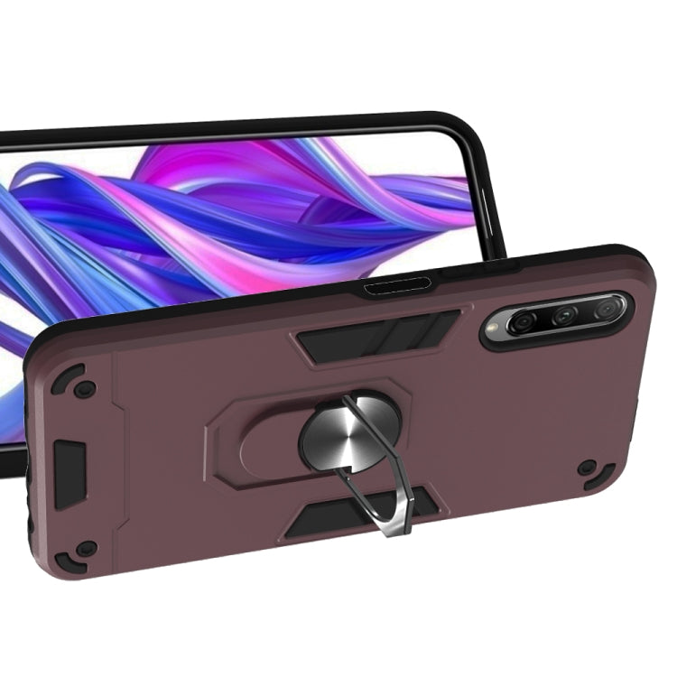 For Huawei Y9s / Honor 9X 2 in 1 Armour Series PC + TPU Protective Case with Ring Holder