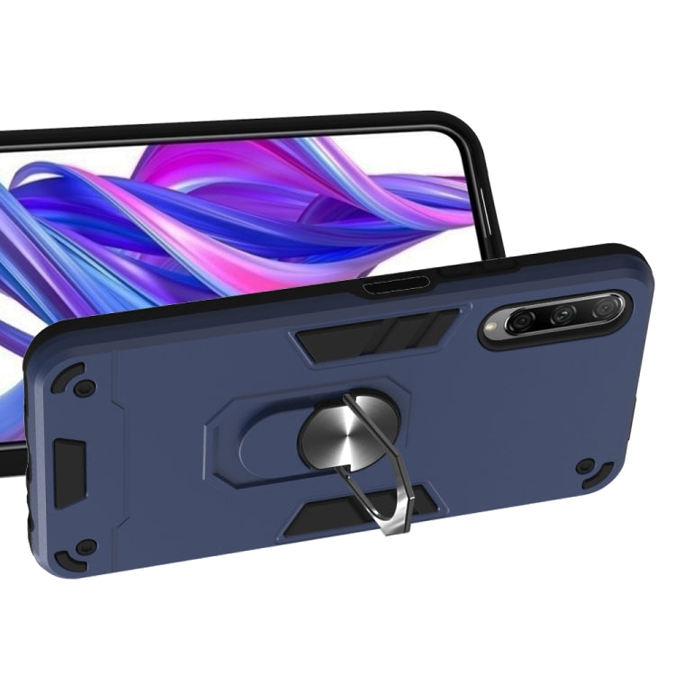 For Huawei Y9s / Honor 9X 2 in 1 Armour Series PC + TPU Protective Case with Ring Holder