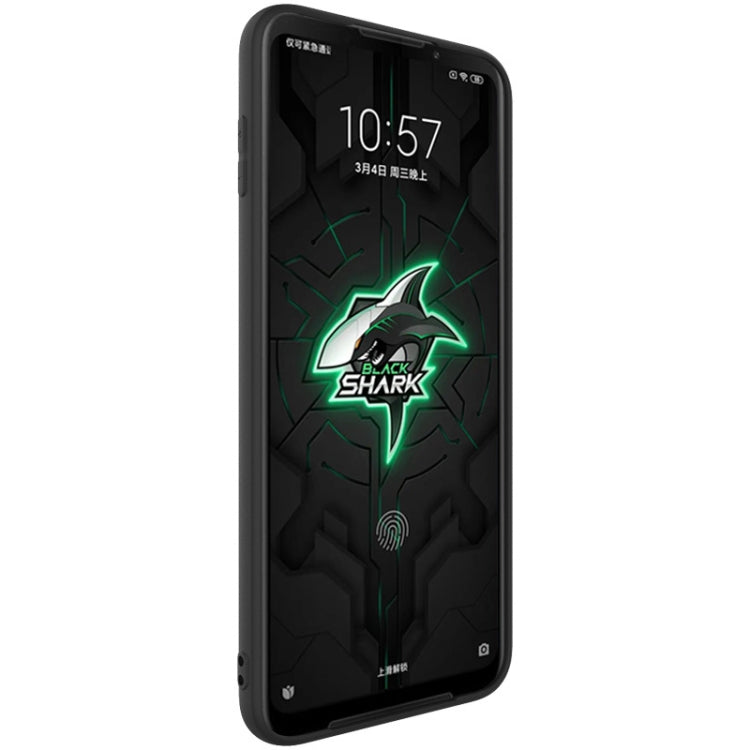 For Xiaomi Black Shark 3 Pro IMAK UC-1 Series Shockproof Frosted TPU Protective Case (Black)