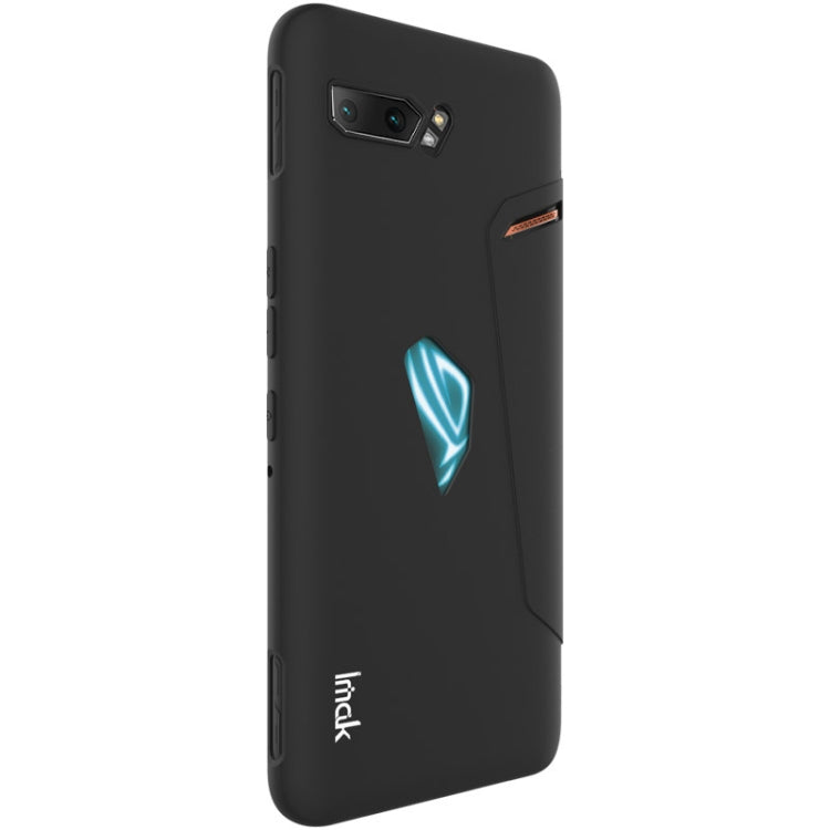 For ASUS ROG Phone II IMAK UC-1 Series Shockproof Frosted TPU Protective Case (Black)