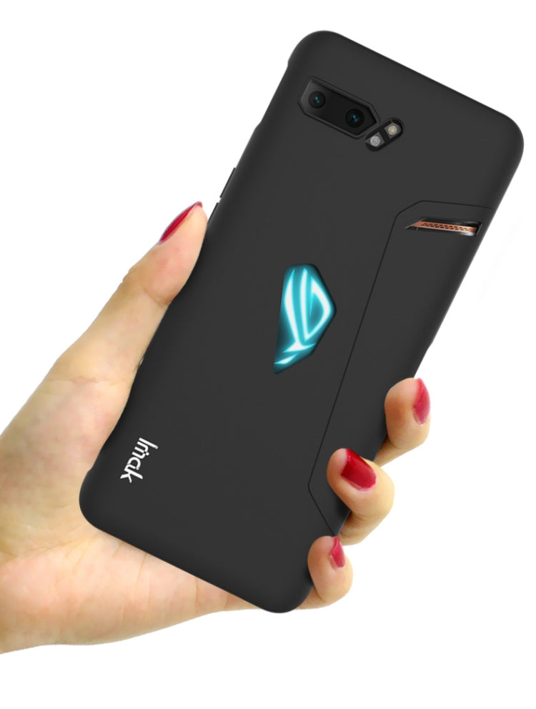 For ASUS ROG Phone II IMAK UC-1 Series Shockproof Frosted TPU Protective Case (Black)