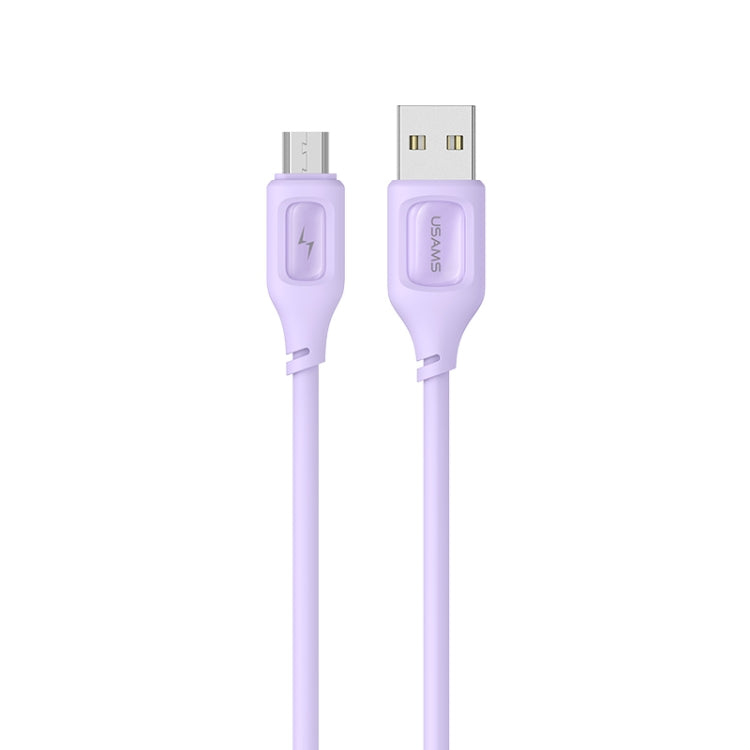 USAMS US-SJ620 2A USB to Micro USB Silicone Data Cable, Length: 1m
