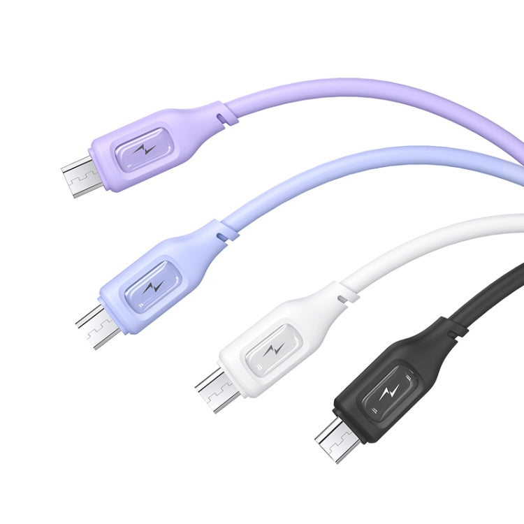 USAMS US-SJ620 2A USB to Micro USB Silicone Data Cable, Length: 1m