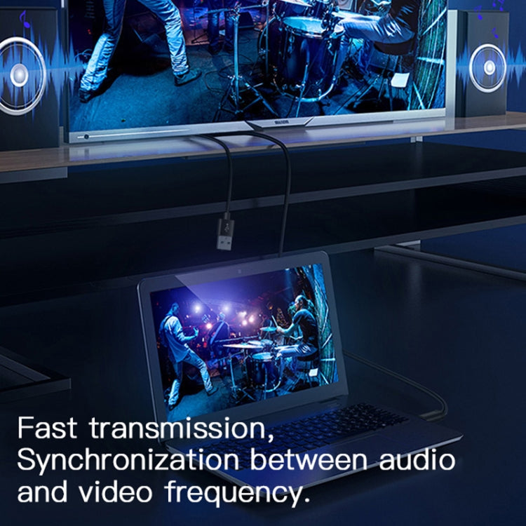 Yesido HM03 USB-C / Type-C to HDMI Adapter Cable, Length:1.8m