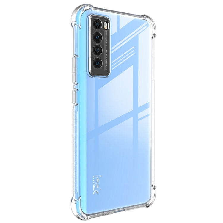 For Huawei Nova 7 5G IMAK Full Coverage Shockproof TPU Protective Case