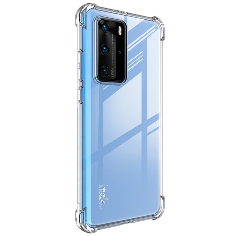 For Huawei P40 Pro IMAK Full Coverage Shockproof TPU Protective Case