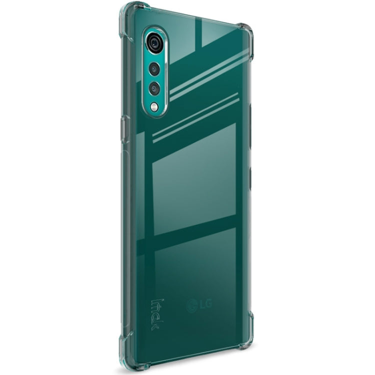 For LG Velvet IMAK Full Coverage Shockproof TPU Protective Case