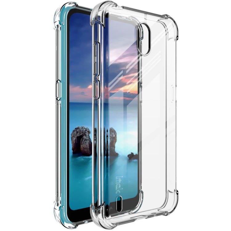 For Nokia 1.3 IMAK Full Coverage Shockproof TPU Protective Case