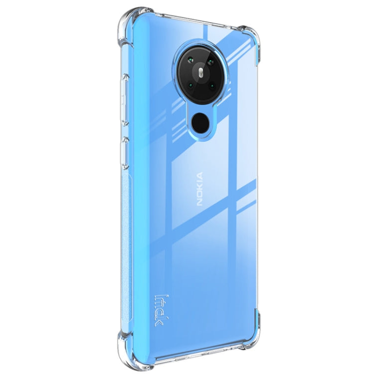 For Nokia 5.3 IMAK Full Coverage Shockproof TPU Protective Case