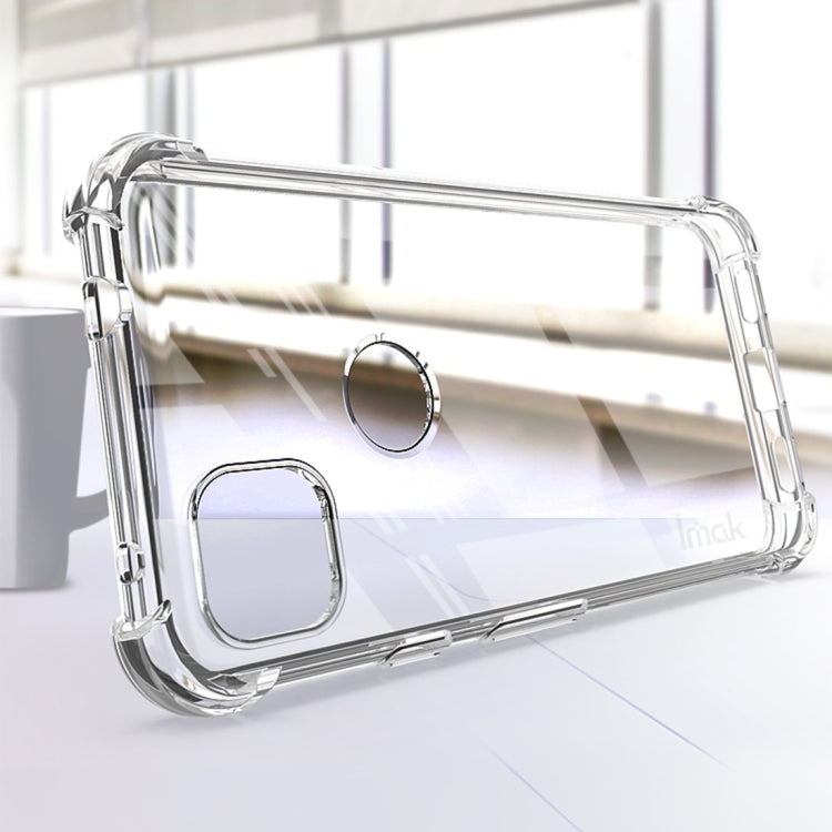 For Google Pixel 4a IMAK Full Coverage Shockproof TPU Protective Case