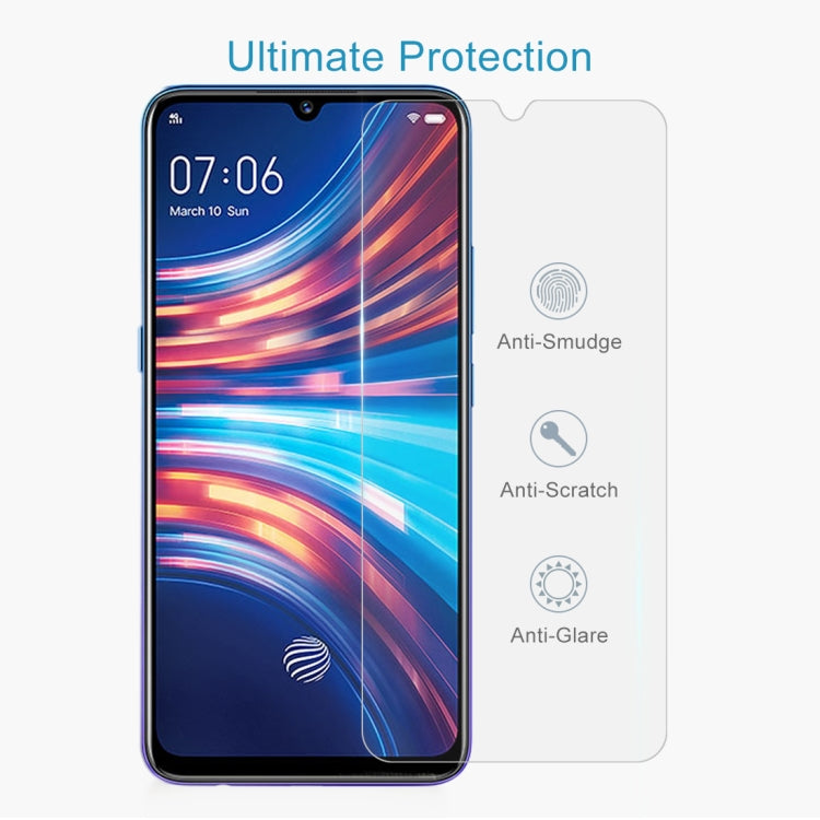 For Vivo S1 Half-screen Transparent Tempered Glass Film