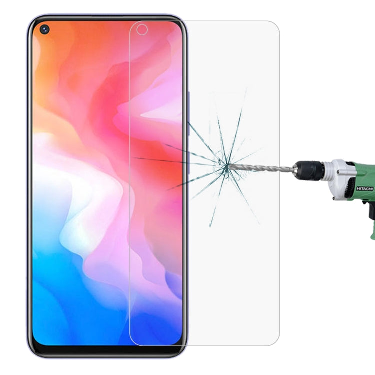 For Vivo Y3 Half-screen Transparent Tempered Glass Film