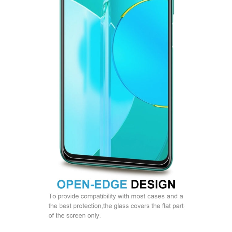 For Huawei Honor 30S Half-screen Transparent Tempered Glass Film