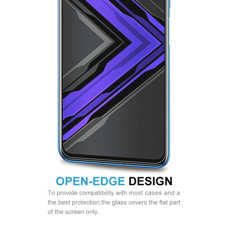 For Huawei Honor Play 4 Pro 10 PCS Half-screen Transparent Tempered Glass Film