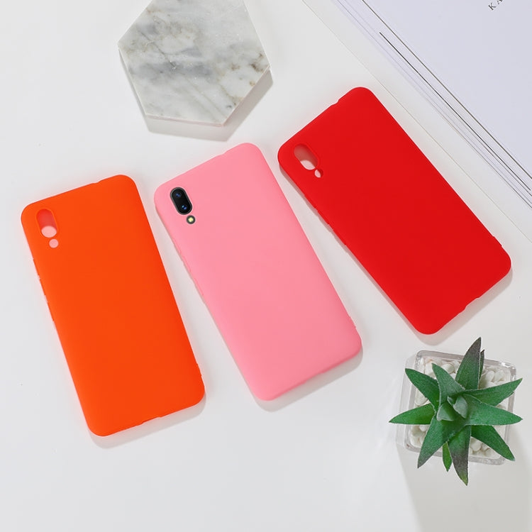 For Vivo X21 Shockproof Frosted TPU Protective Case