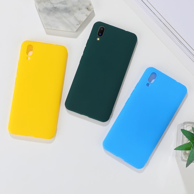 For Vivo X21 Shockproof Frosted TPU Protective Case