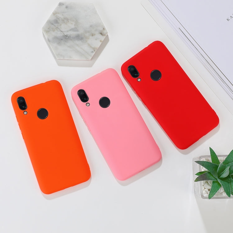 For Xiaomi Redmi 7 Shockproof Frosted TPU Protective Case