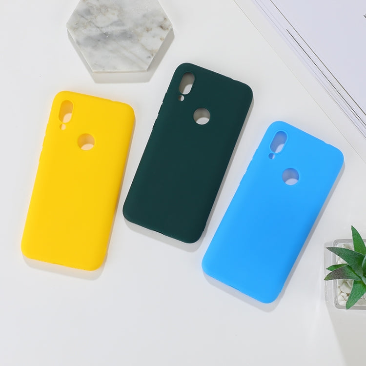 For Xiaomi Redmi 7 Shockproof Frosted TPU Protective Case