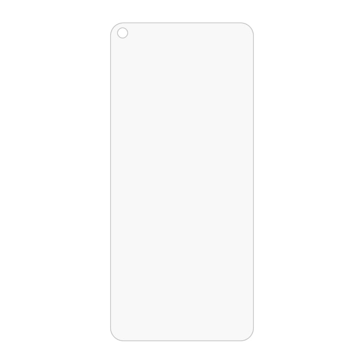 For Huawei nova 7 SE / 7 SE 5G Youth 50 PCS Half-screen Transparent Tempered Glass Film