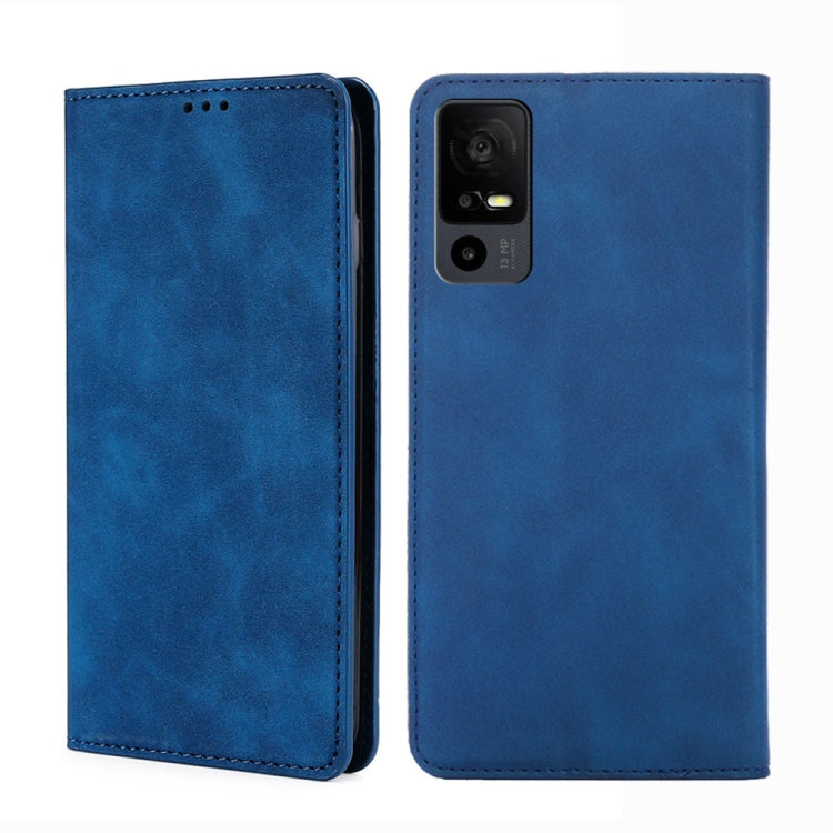 For TCL 40 XE 5G / 40X 5G T601D Skin Feel Magnetic Leather Phone Case