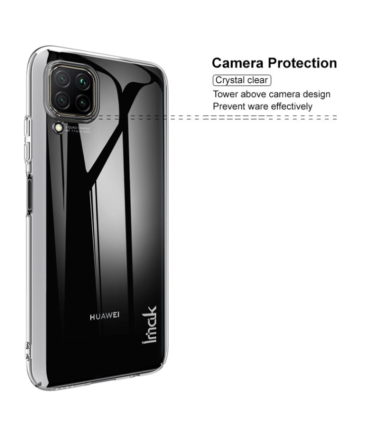 For Huawei Nova 6 SE IMAK Wing II Wear-resisting Crystal Protective Case