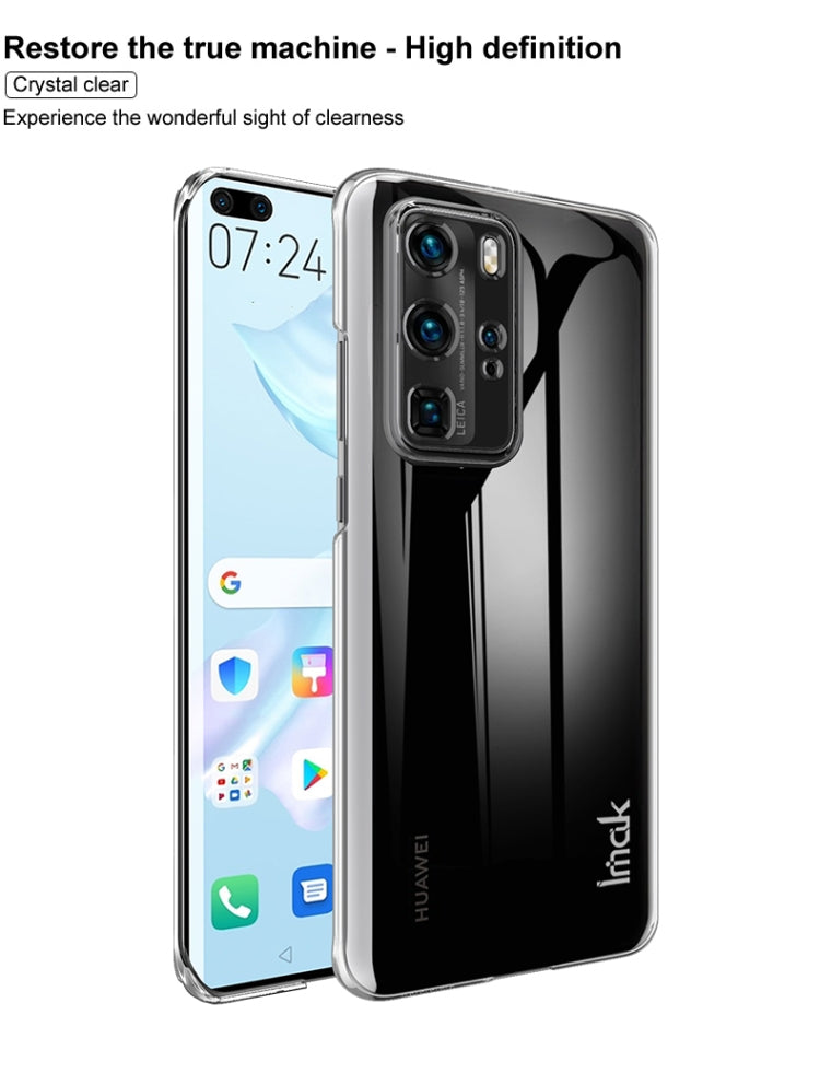 For Huawei P40 Pro IMAK Wing II Wear-resisting Crystal Protective Case