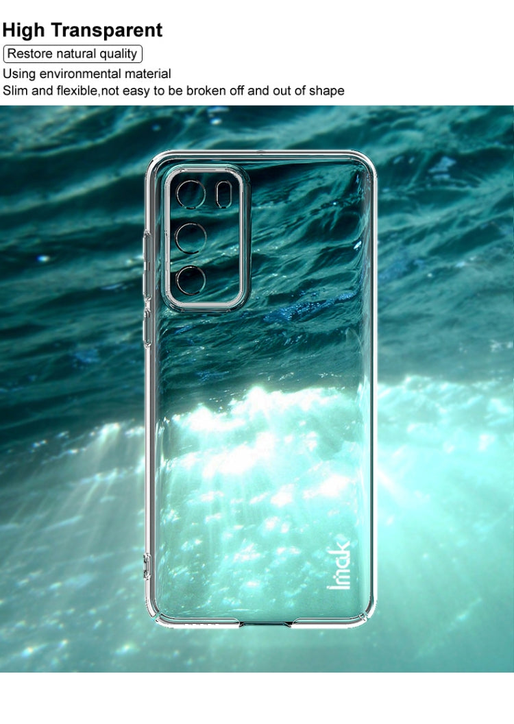 For Huawei P40 IMAK Wing II Wear-resisting Crystal Protective Case