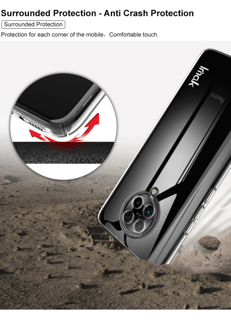 For Xiaomi Redmi K30 Pro IMAK Wing II Wear-resisting Crystal Protective Case