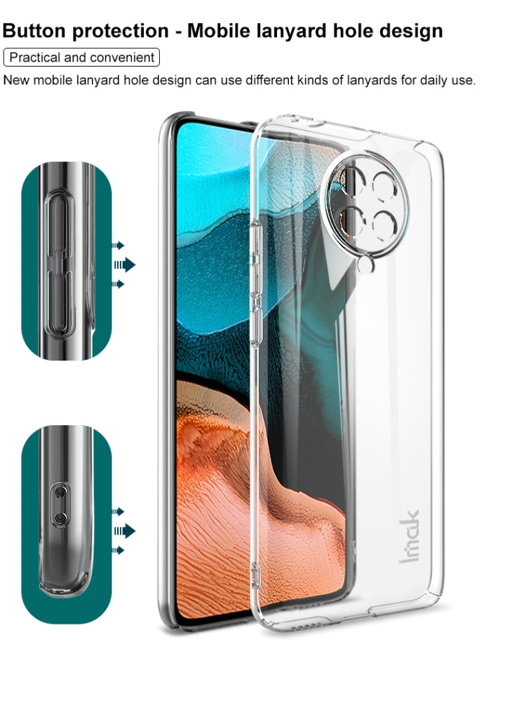 For Xiaomi Redmi K30 Pro IMAK Wing II Wear-resisting Crystal Protective Case