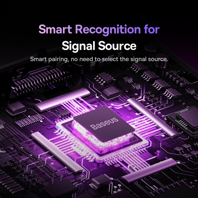 Baseus 2 In 1 Out HDMI Converter Switcher(Black)