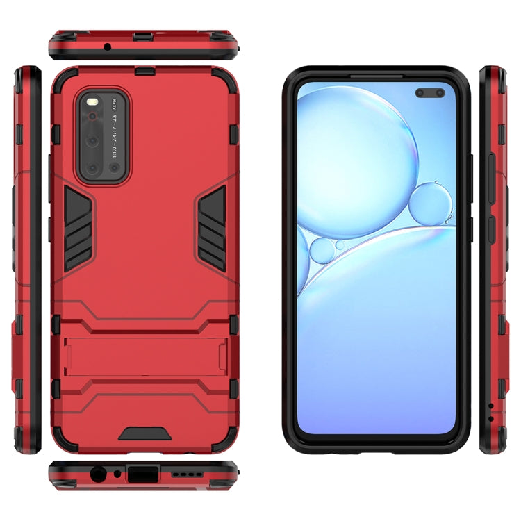 For Vivo V19 (India) PC + TPU Anti-fall Protective Case with Invisible Holder