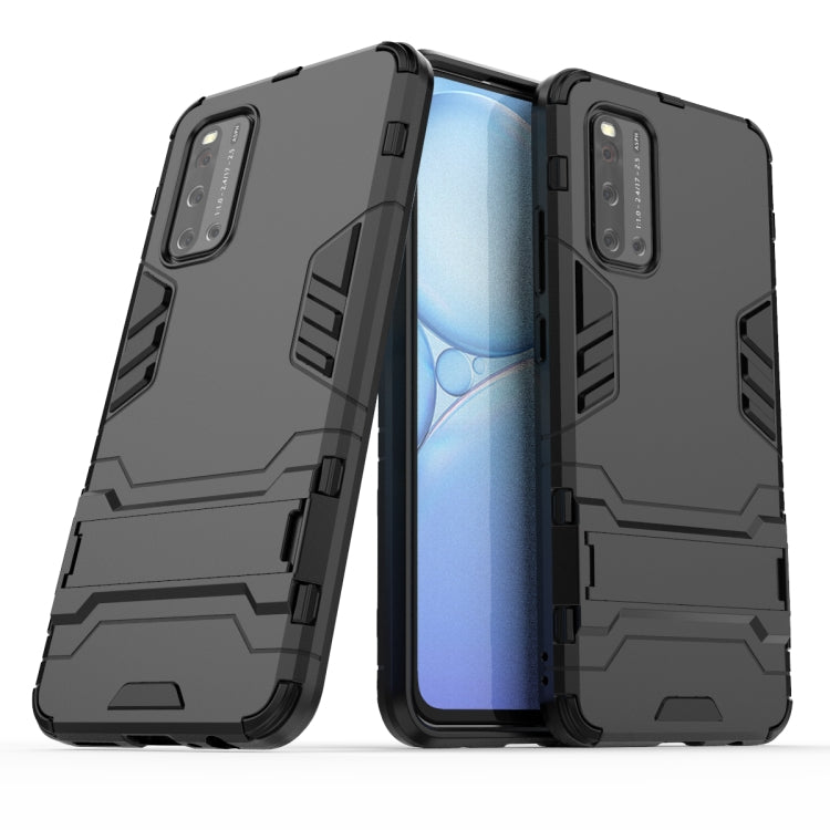 For Vivo V19 (India) PC + TPU Anti-fall Protective Case with Invisible Holder