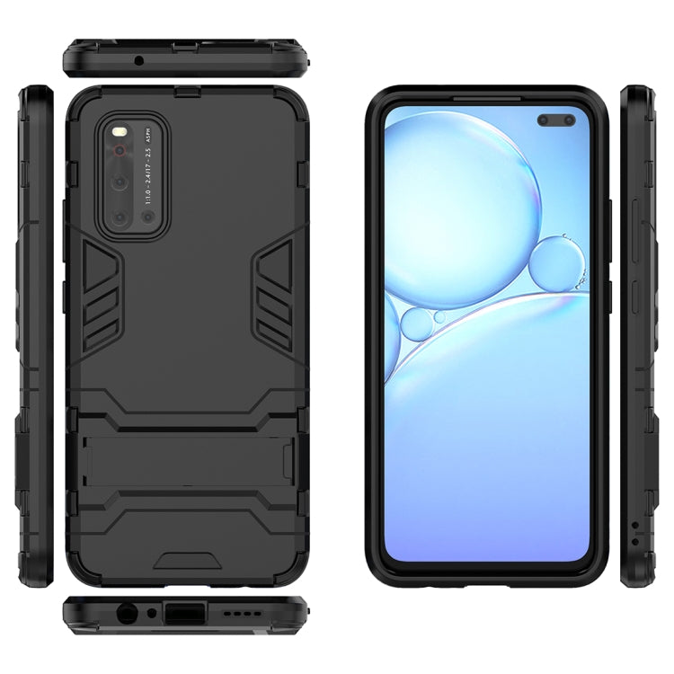For Vivo V19 (India) PC + TPU Anti-fall Protective Case with Invisible Holder