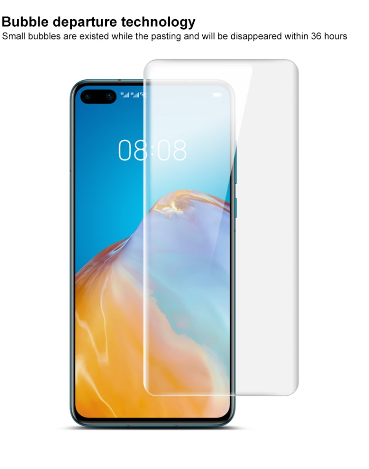 For Huawei P40 2 PCS IMAK Hydrogel Film III Full Coverage Screen Protector