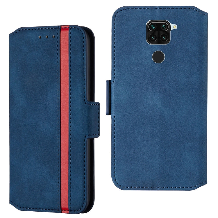 For Xiaomi Redmi Note 9 Retro Frosted Oil-side Horizontal Flip Leather Case with Holder & Card Slots