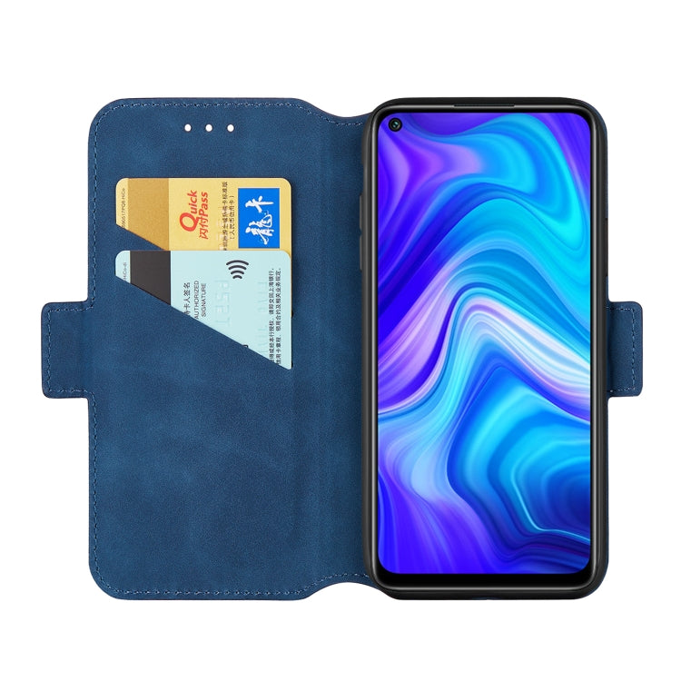 For Xiaomi Redmi Note 9 Retro Frosted Oil-side Horizontal Flip Leather Case with Holder & Card Slots