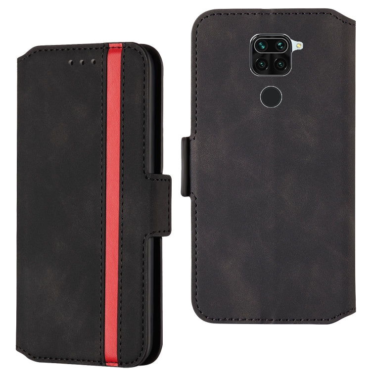For Xiaomi Redmi Note 9 Retro Frosted Oil-side Horizontal Flip Leather Case with Holder & Card Slots